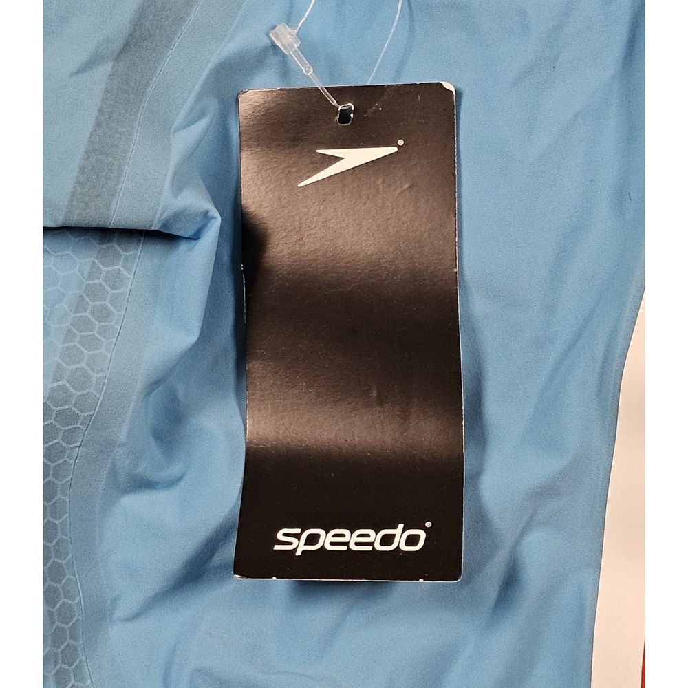 SPEEDO LZR Intent 2.0 Jammer Swim Shorts Size 26 Blue/Red Fastskin - Picture 4 of 8